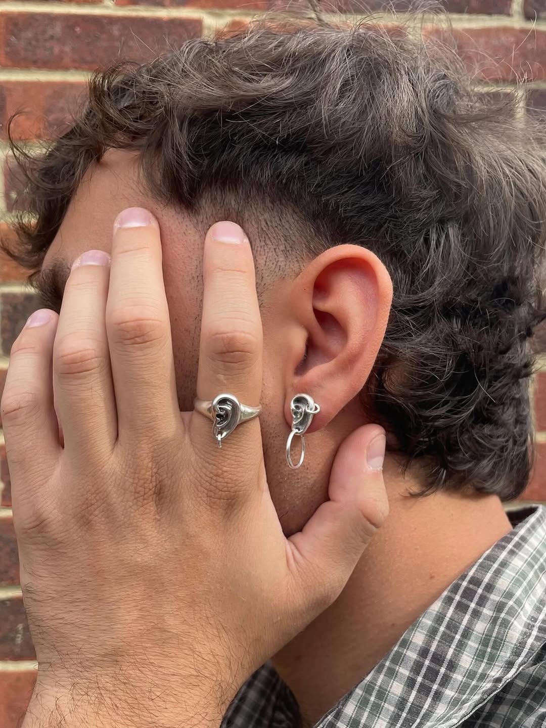 The Ear Ring - Silver