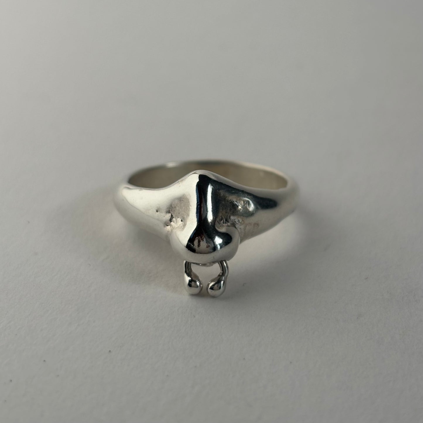 The Horseshoe Nose Ring - Silver