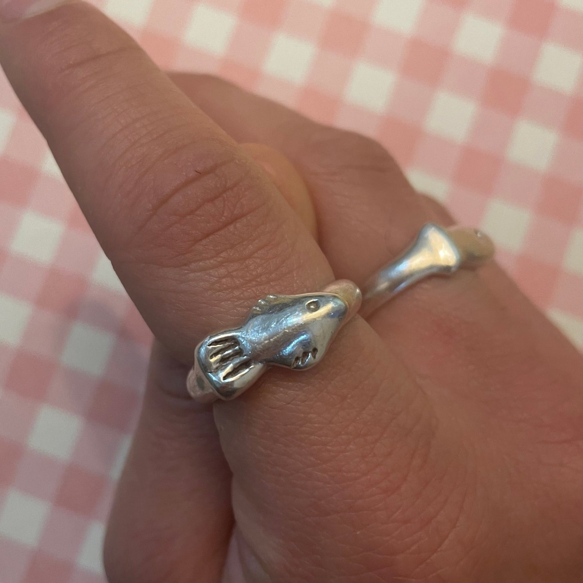 El Pez, Fish Ring - Silver - Rings