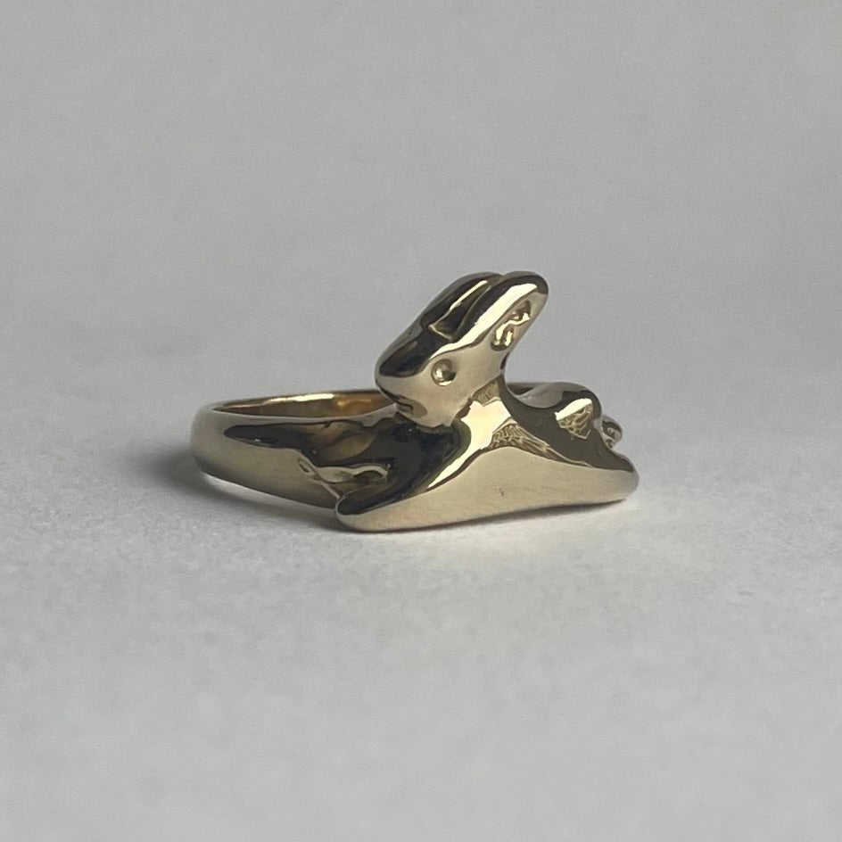 Bunny Ring, La Conejita - Gold - Rings