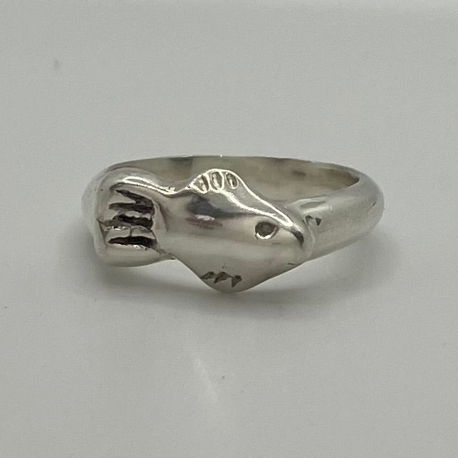 El Pez, Fish Ring - Silver - Rings