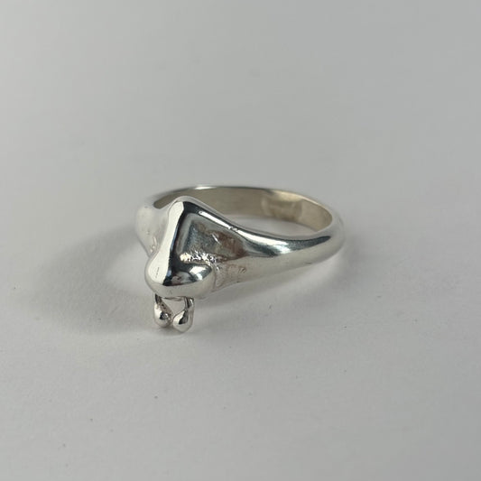 The Horseshoe Nose Ring - Silver