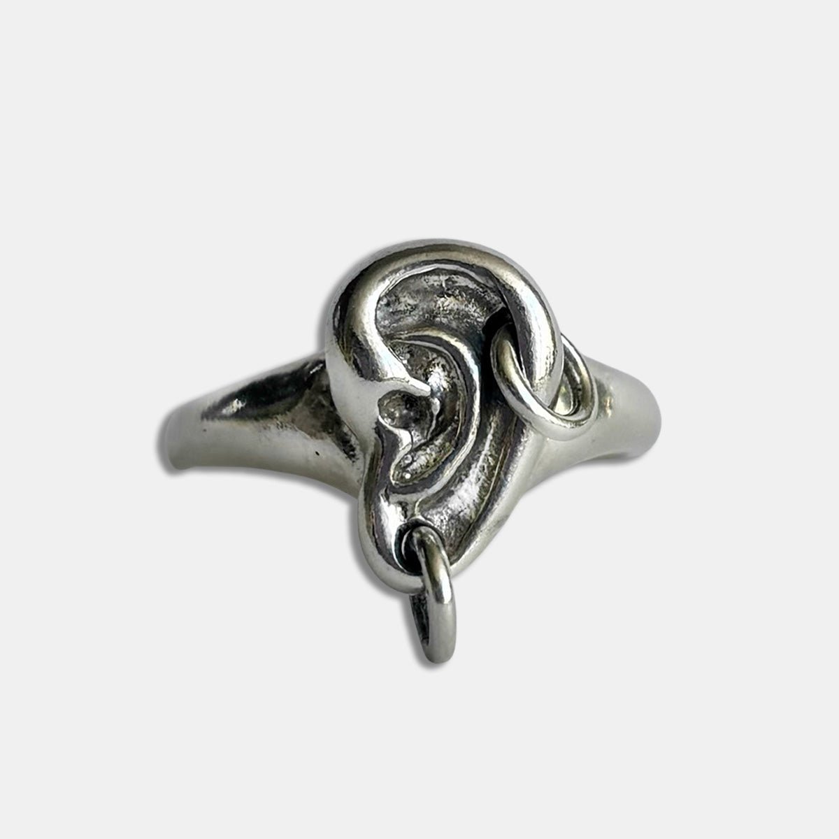 The Ear Ring (Double Pierced) - Silver
