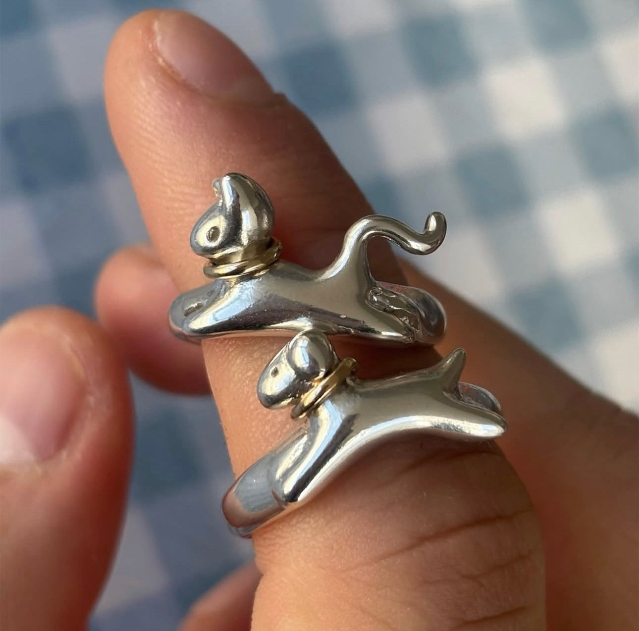 Cat Ring - Silver