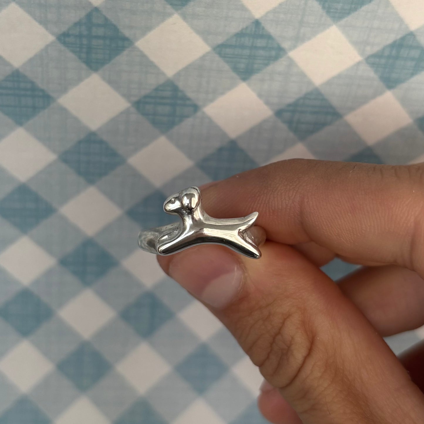 Dog Ring - Silver