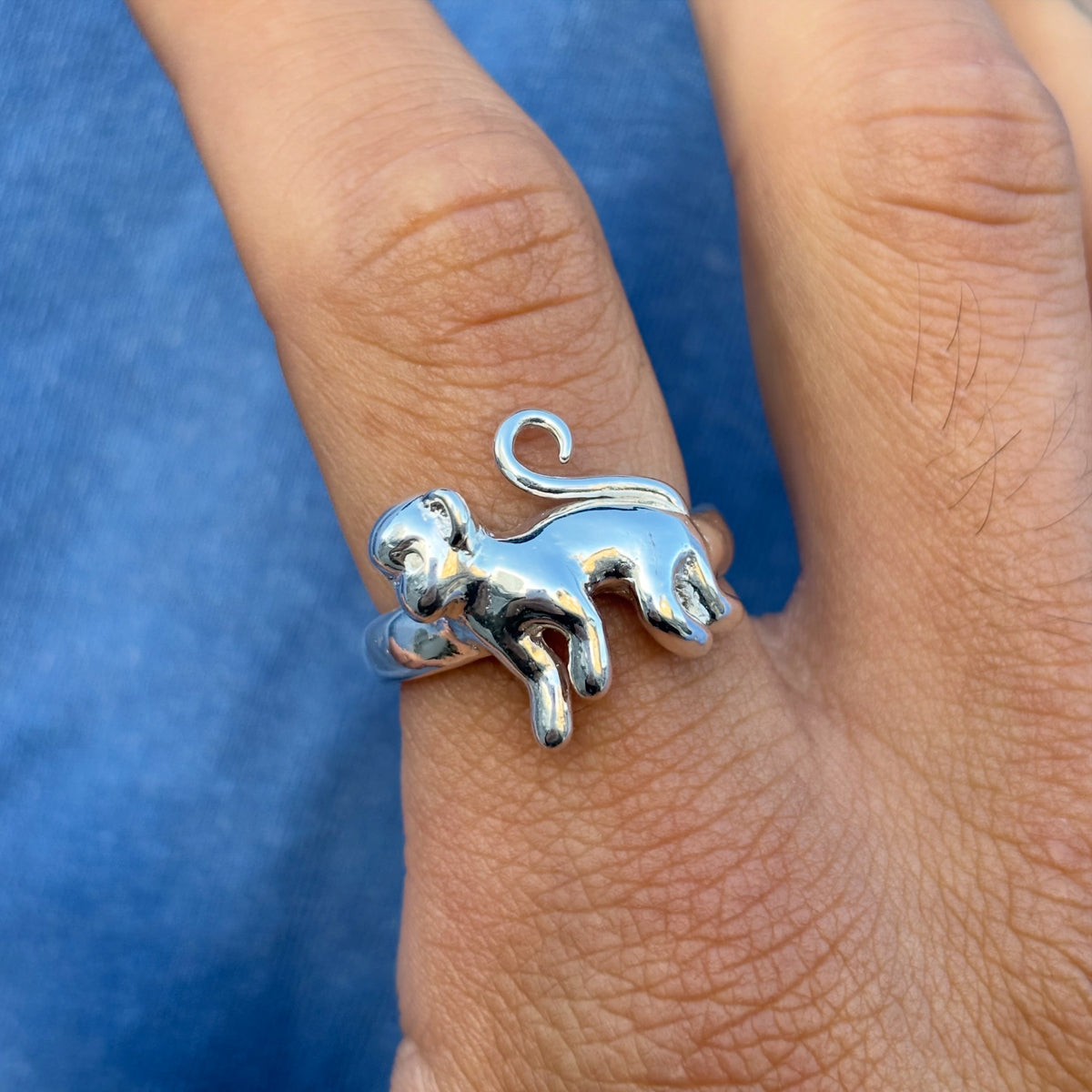 Monkey Ring - Silver