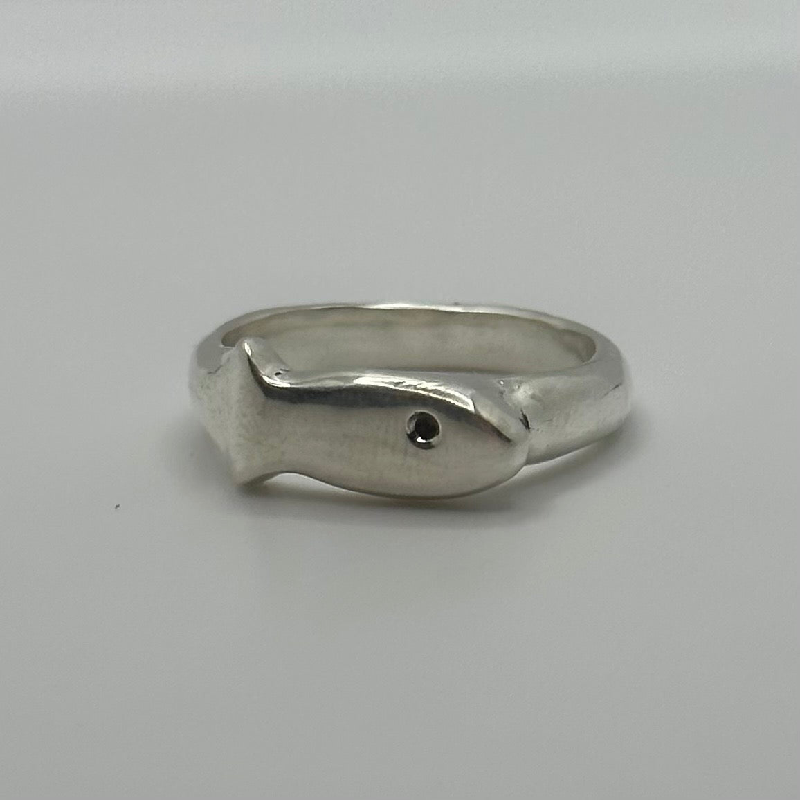 Fish Ring - Silver - Rings