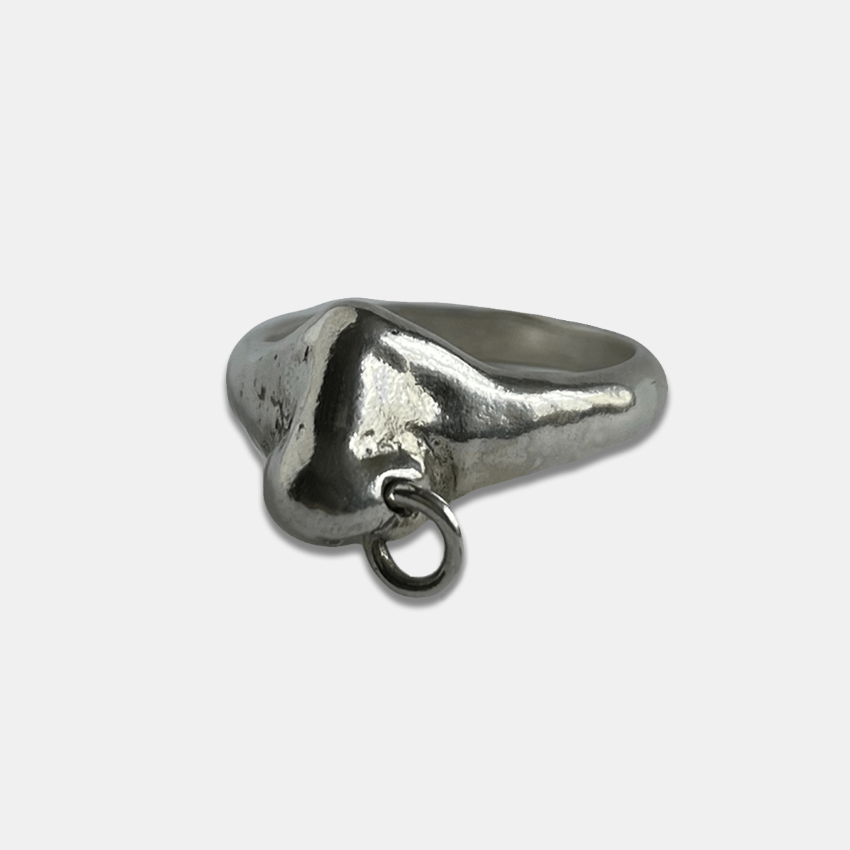 The Nose Ring - Silver - Rings