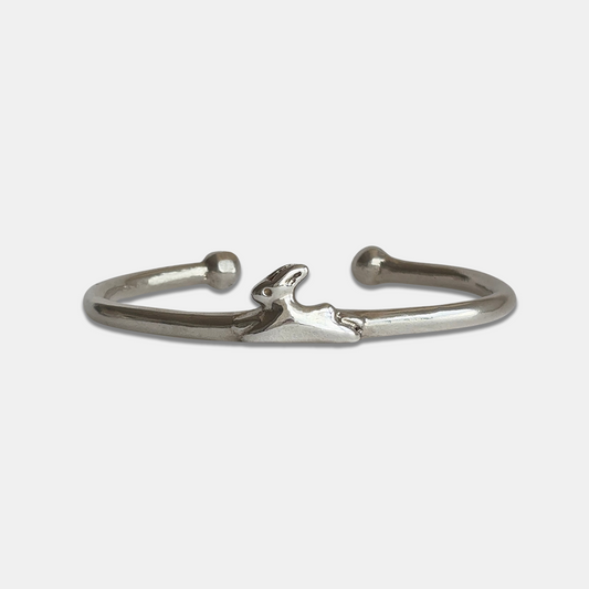 Bunny Bangle - Silver
