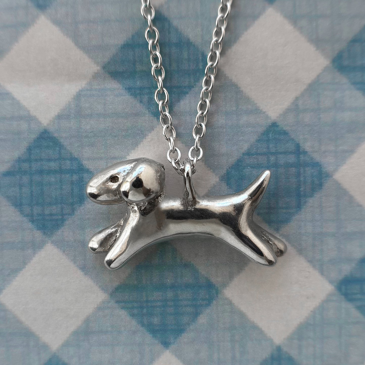 Dog Necklace - Silver