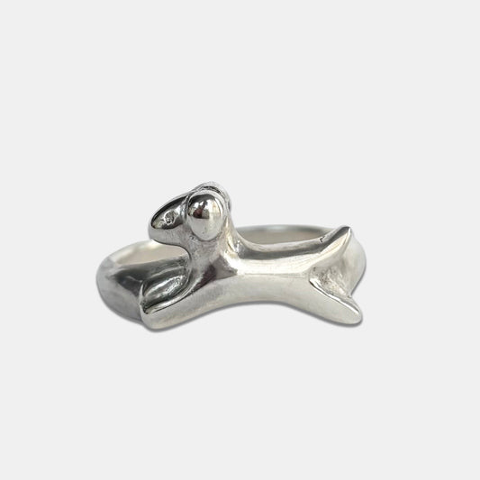 Dog Ring - Silver