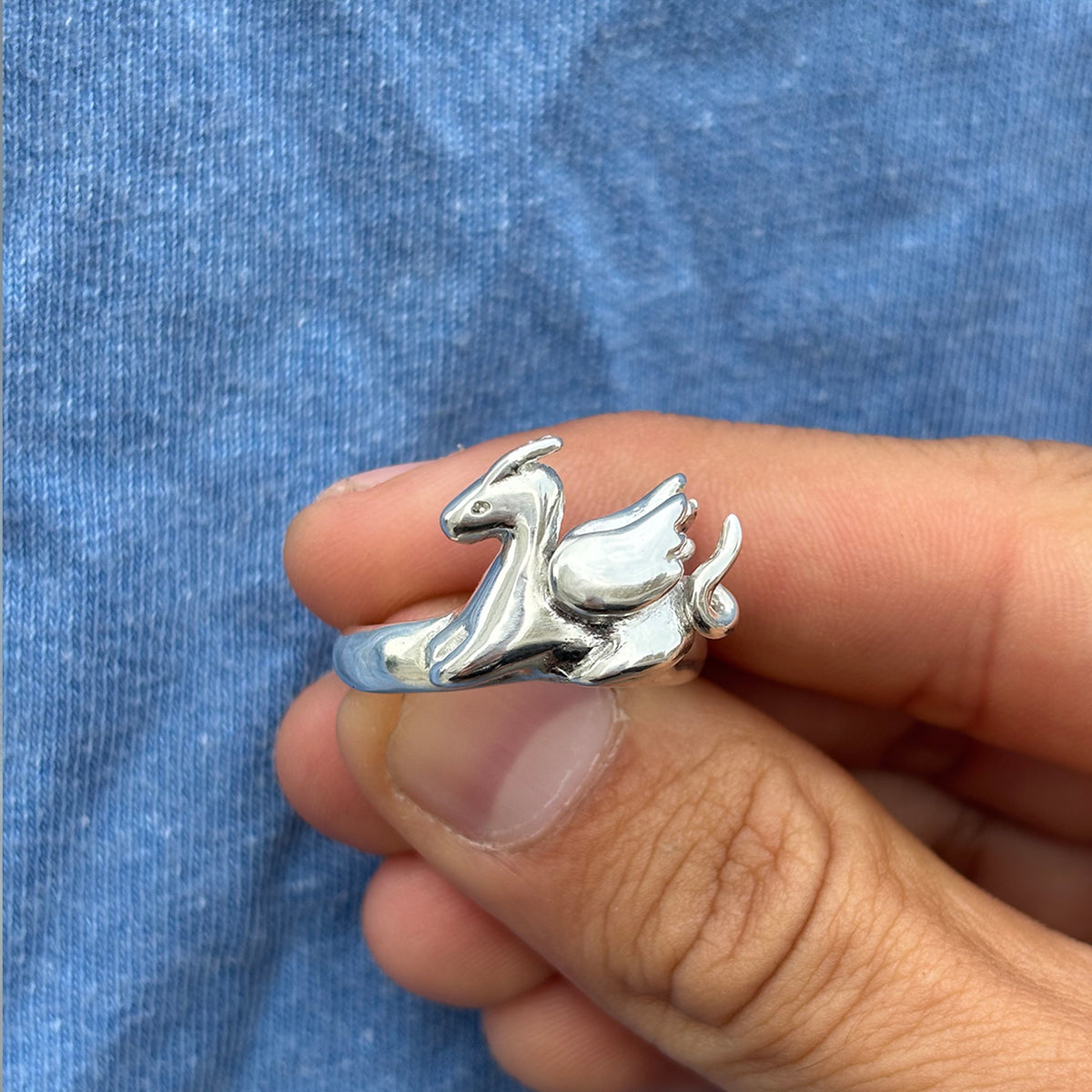 Dragon Ring - Silver