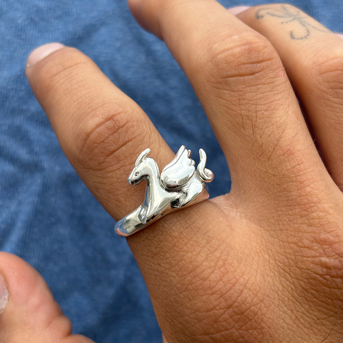 Dragon Ring - Silver