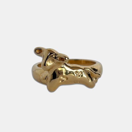 Cow Ring - Gold