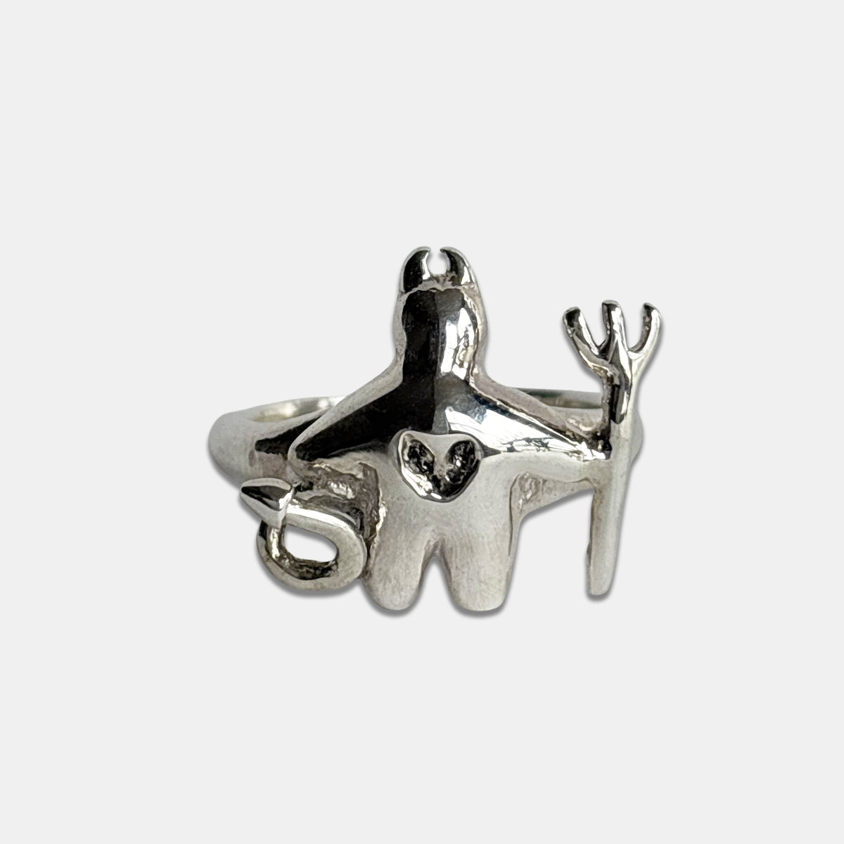 Heart Breaker Ring - Silver