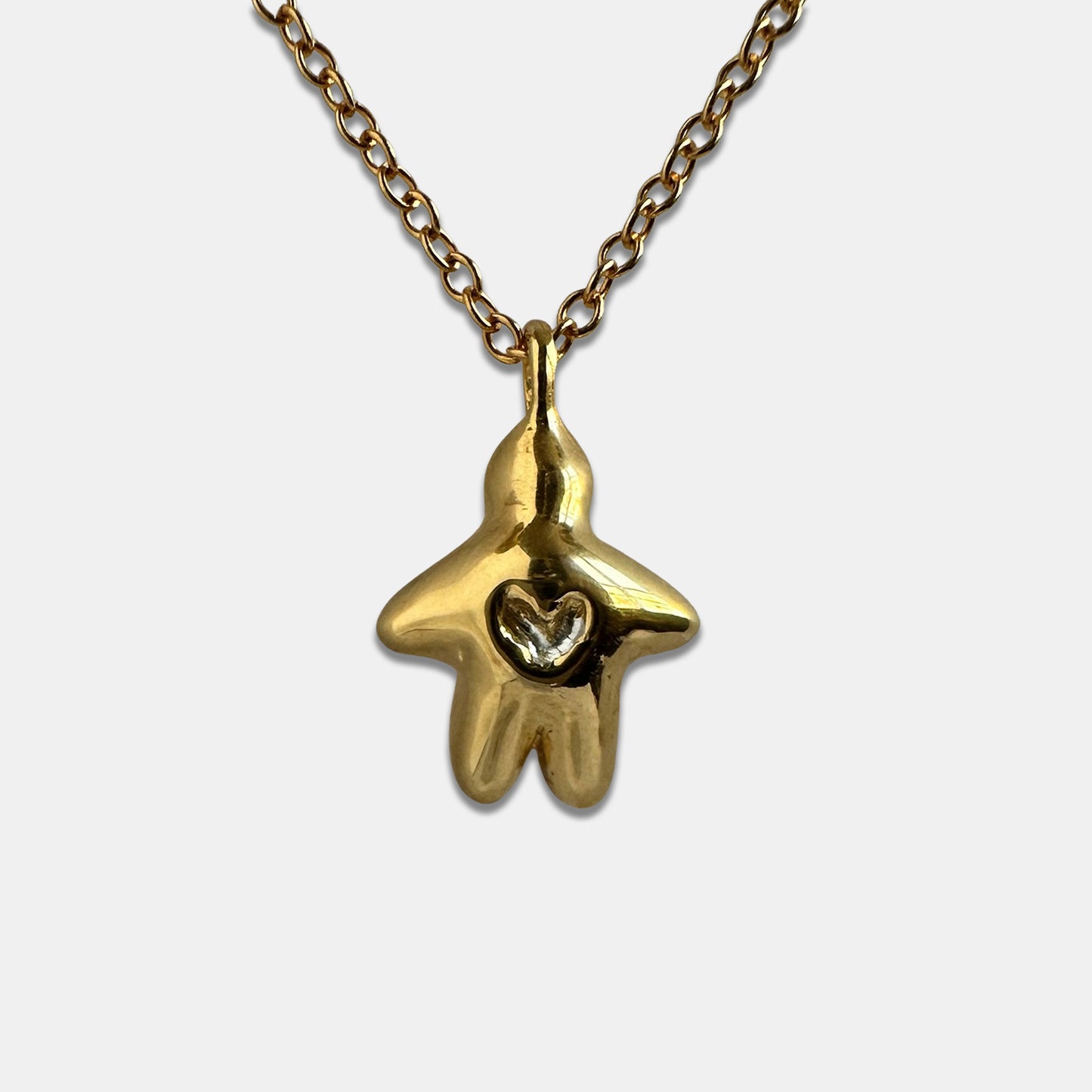 Heart Stopper Necklace - Gold