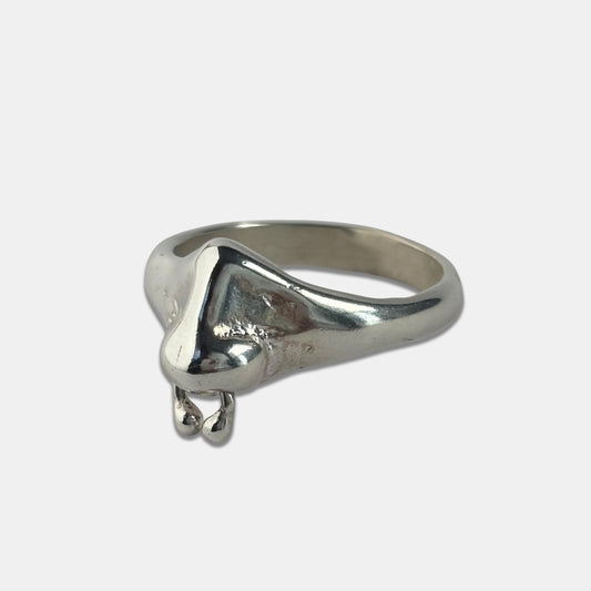 The Horseshoe Nose Ring - Silver