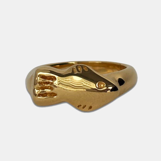 El Pez, Fish Ring - Gold