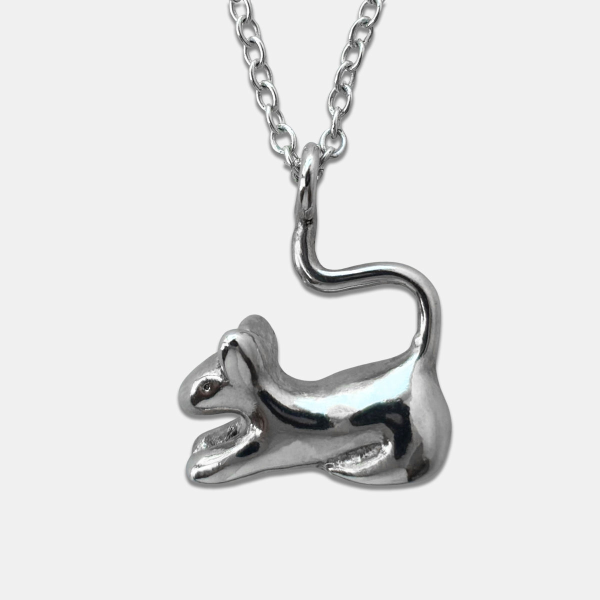 Rat Necklace - Silver
