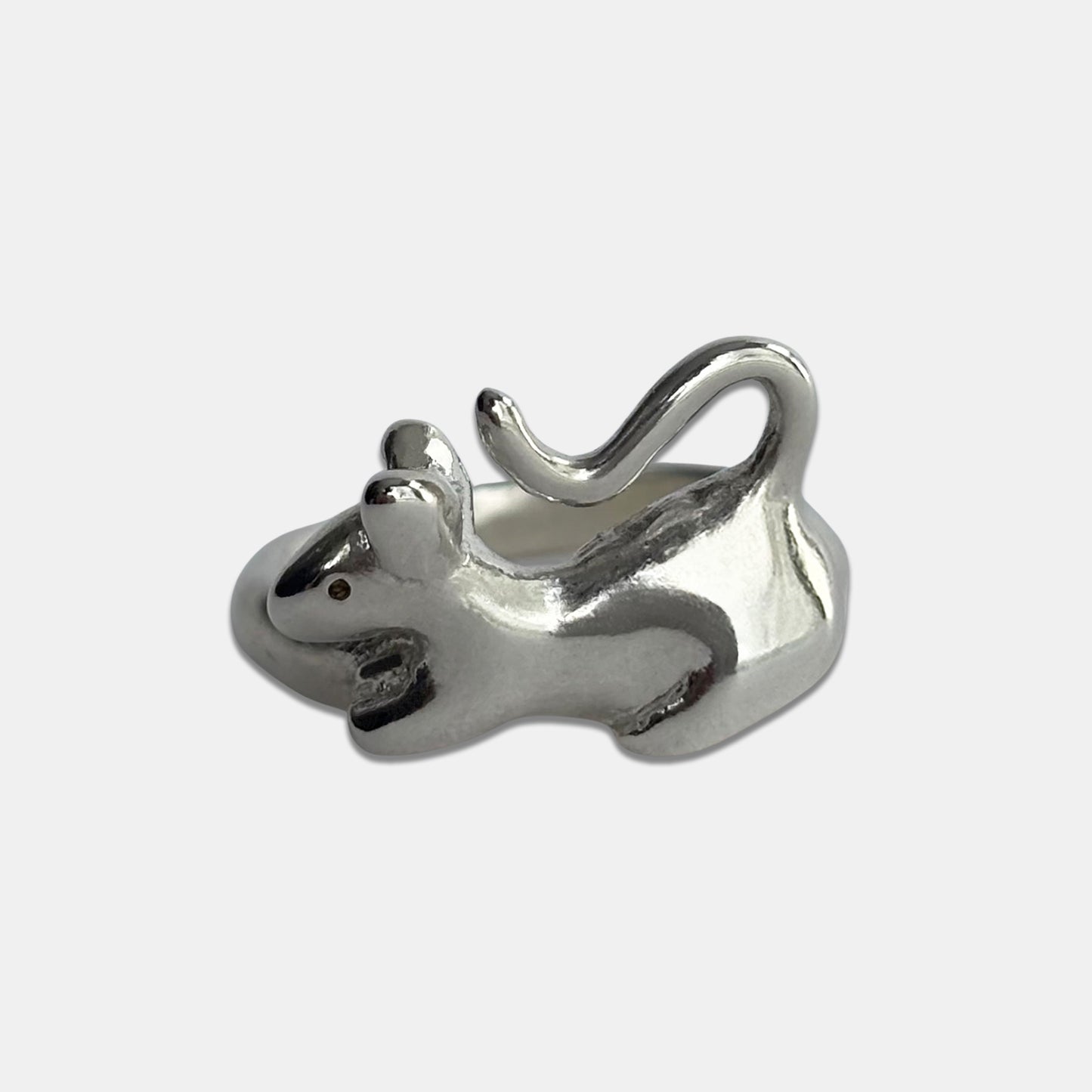 Rat Ring - Silver
