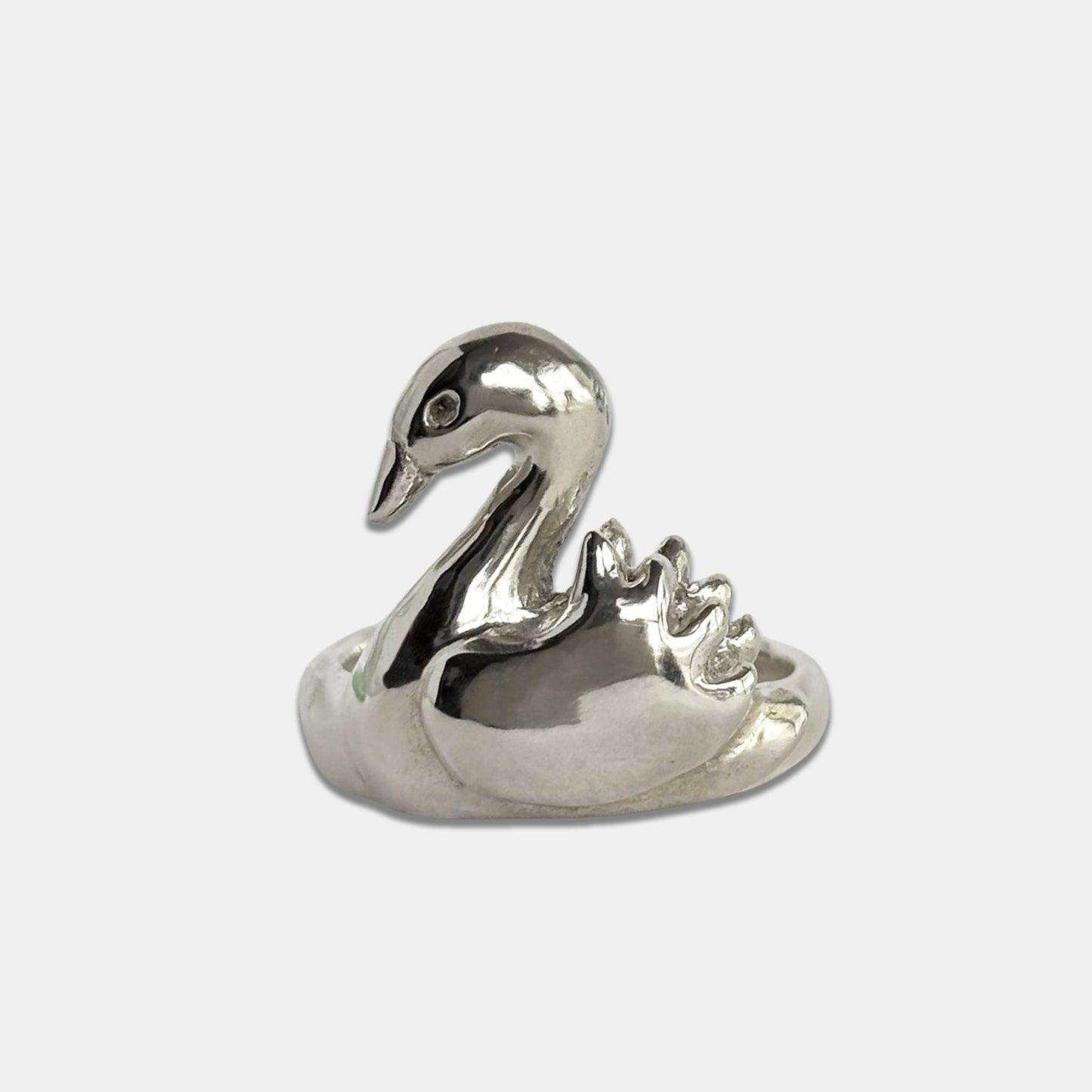 Swan Ring - Silver