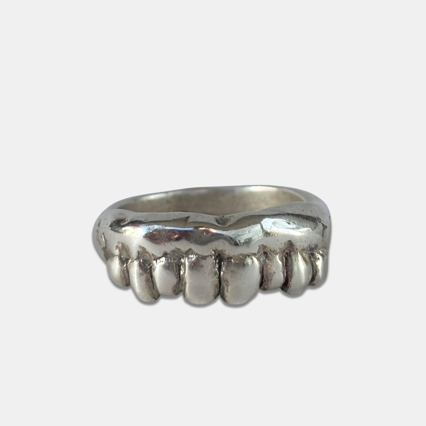 Teeth Ring - Silver